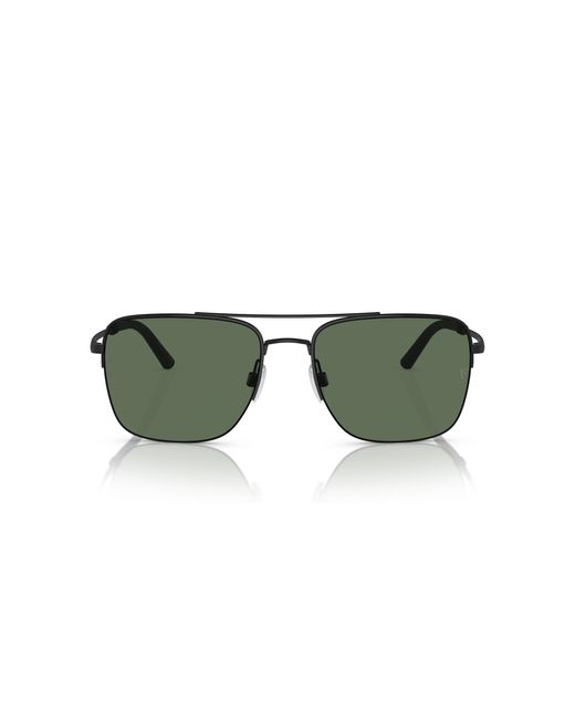 Oliver Peoples Black Sunglass Ov1343s R-2 for men