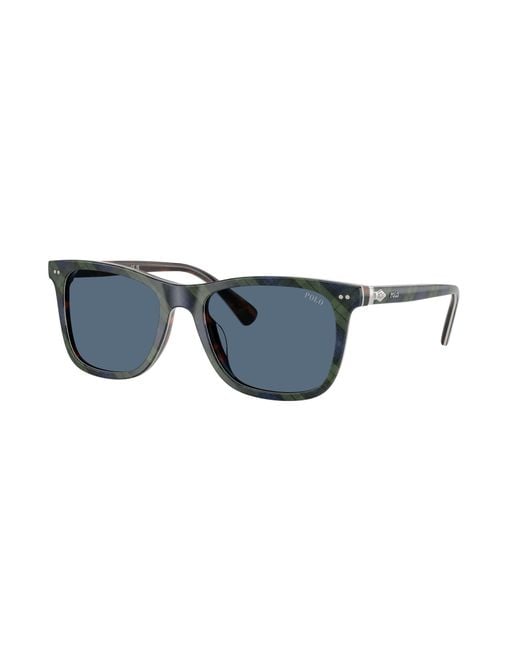 Polo Ralph Lauren Black Sunglass Ph4220u for men