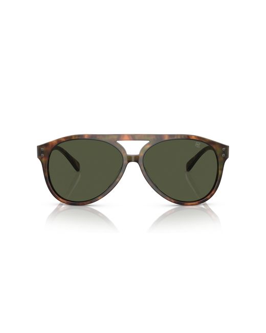 Ralph Lauren Green Sunglass The Cruiser for men