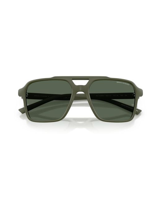 ARMANI EXCHANGE Green Sunglass Ax4166su for men
