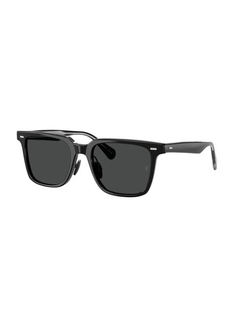 Oliver Peoples Black Sunglass Ov5592s Mr. Federer Ii for men