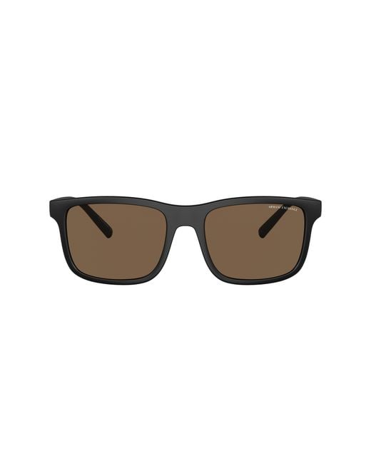 ARMANI EXCHANGE Black Sunglasses Ax4145S for men