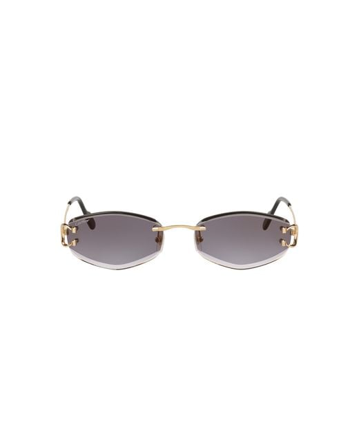 Sunglass Ct0467S Cartier en coloris Black