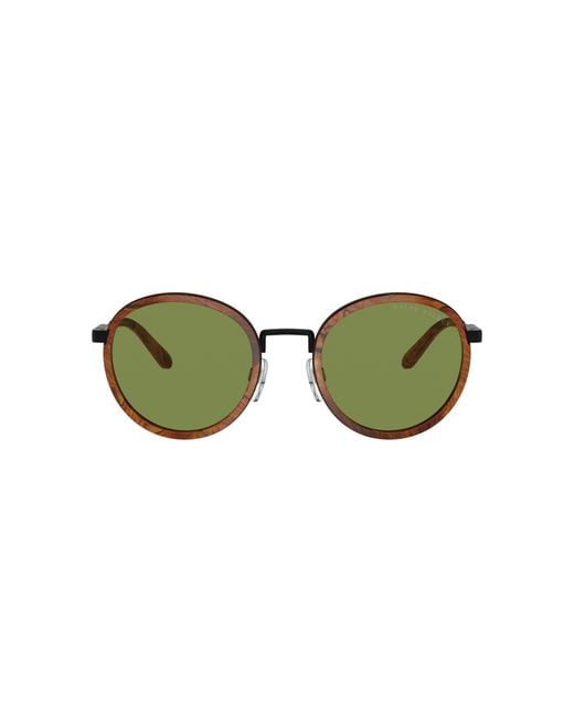 Ralph Lauren Green Sunglass The Clubman for men