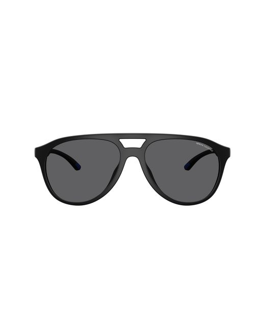 ARMANI EXCHANGE Black Sunglass Ax4156su for men