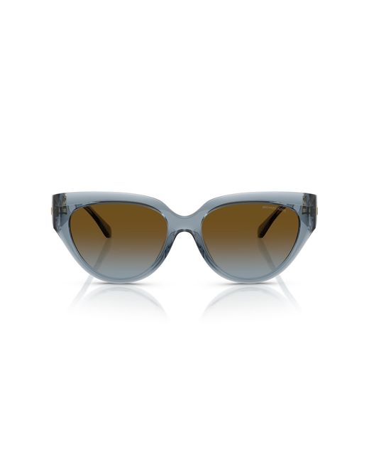 Michael Kors Multicolor 55Mm Gradient Cat Eye Sunglasses