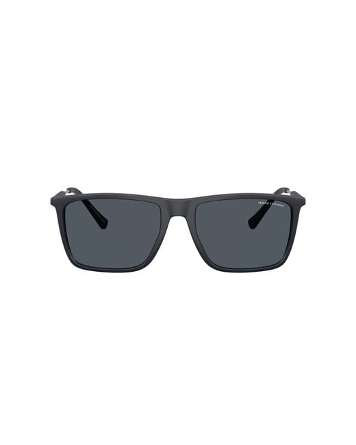 ARMANI EXCHANGE Black Sunglass Ax4160s for men
