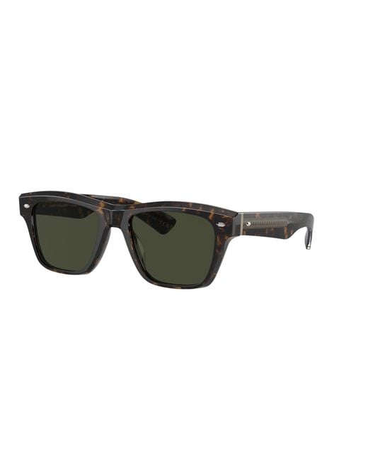 Oliver Peoples Black Sunglass Ov5522su Oliver Sixties Sun