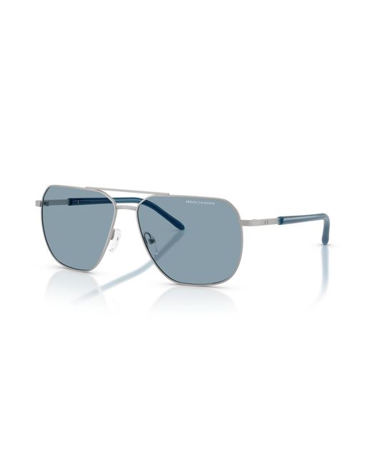 ARMANI EXCHANGE Black Sunglass Ax2057s for men