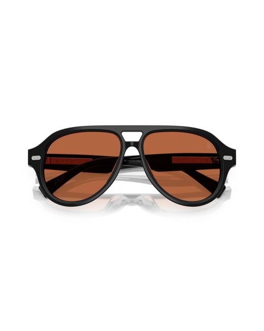 Brunello Cucinelli Black Sunglass Bc4017s Paul for men