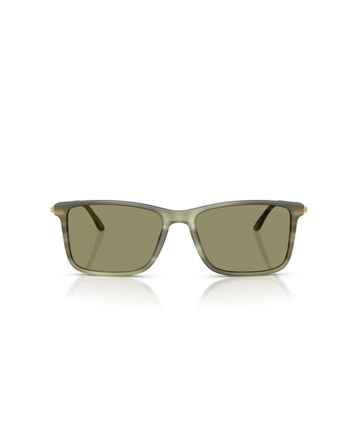 Giorgio Armani Black Sunglass Ar8218 for men
