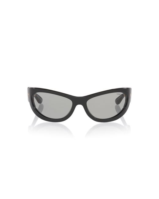 Tom Ford Black Sunglass Leona-02