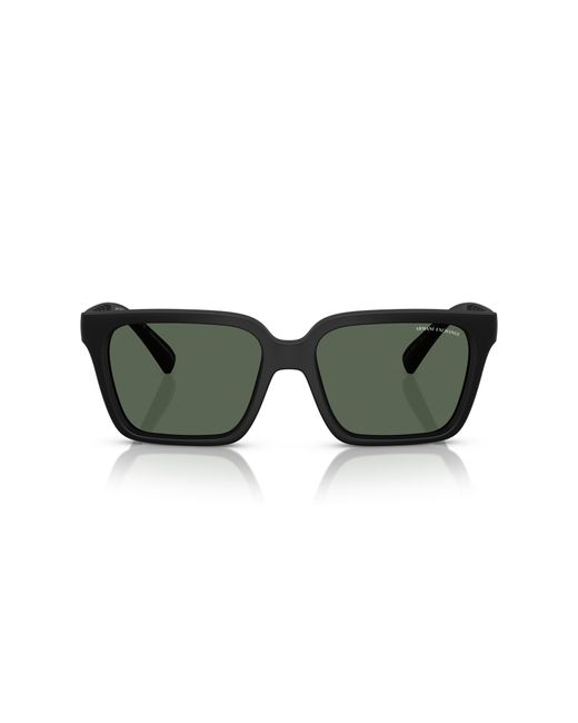 ARMANI EXCHANGE Black Sunglass Ax4147s for men