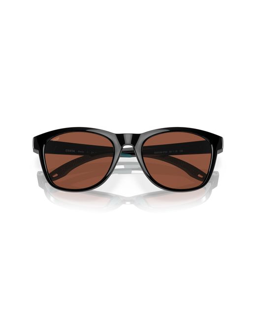 Costa Black Sunglass 6s9108 Aleta