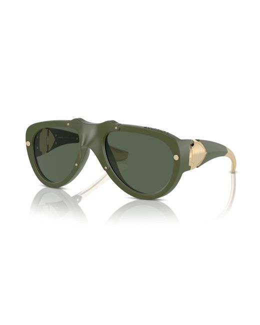Burberry Green Sunglass Be4433u