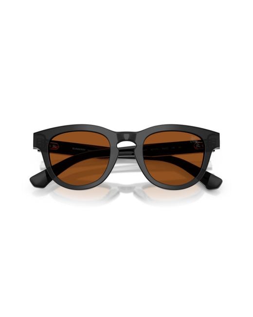 Burberry Black Sunglass Be4477f for men