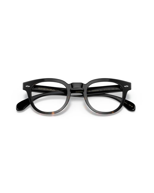 Oliver Peoples Black Sunglass Ov5036s Sheldrake Sun for men