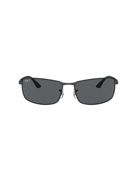 Ray-Ban Black Sunglass Rb3498 for men