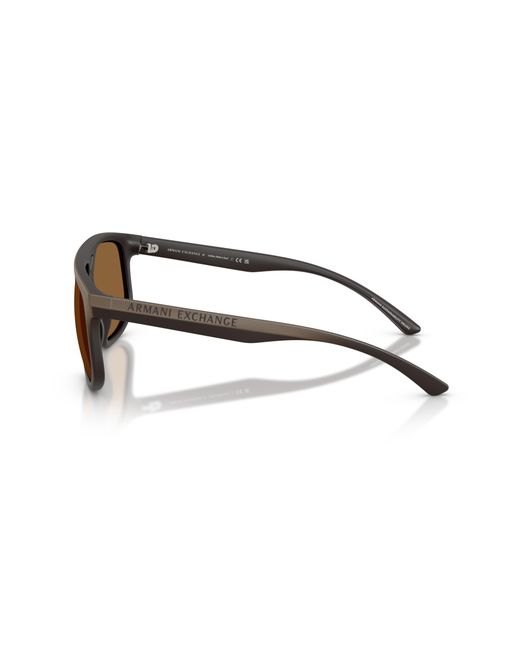 ARMANI EXCHANGE Black Sunglass Ax4161su for men