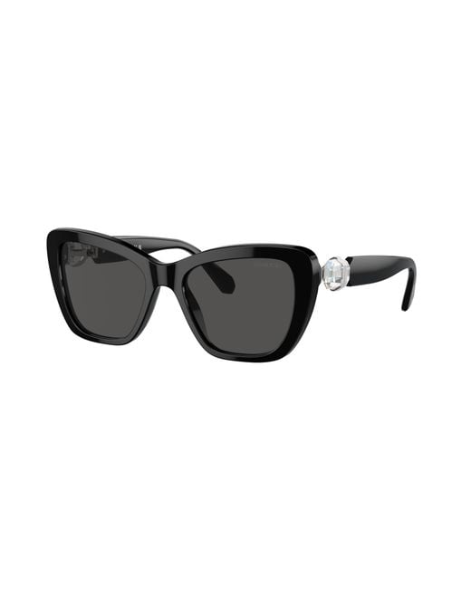 Swarovski Black Sunglasses Sk6018
