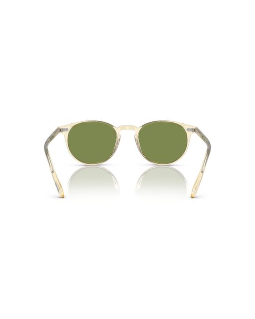 Oliver Peoples Green Sunglass Ov5004su Riley Sun