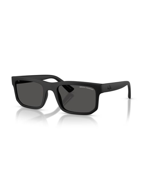ARMANI EXCHANGE Black Sunglass Ax4165s for men