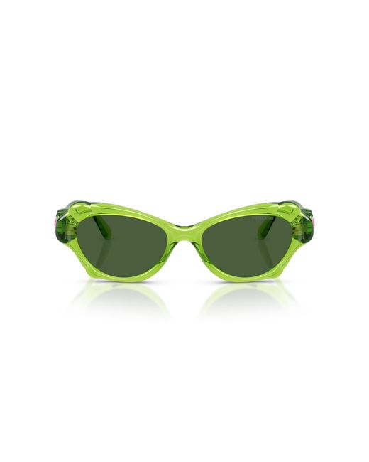 Swarovski Green Sunglass Sk6050