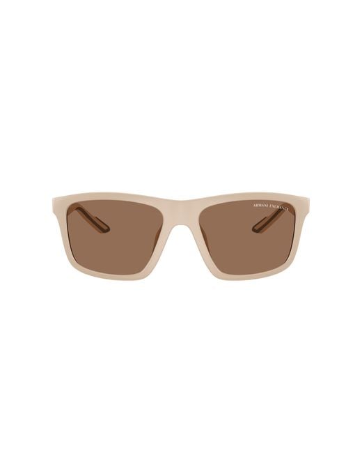 ARMANI EXCHANGE Black Sunglass Ax4149su for men