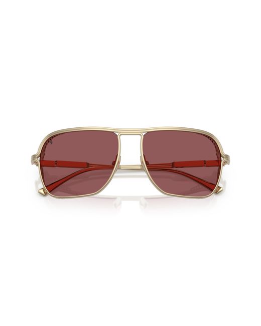 Ferrari Black Sunglass Fh1014t
