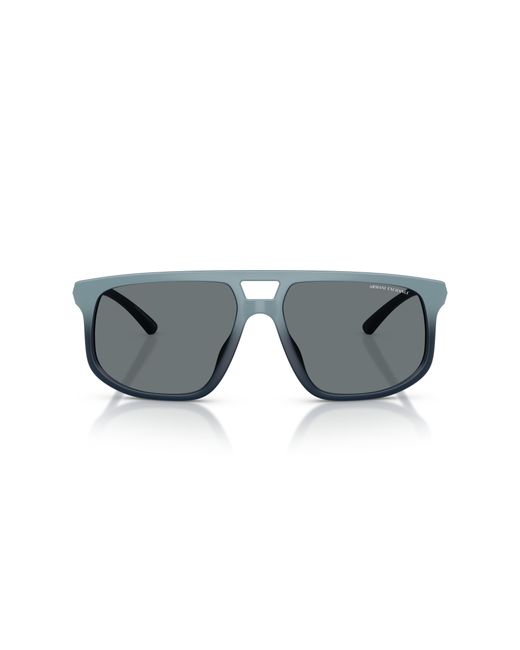 ARMANI EXCHANGE Black Sunglass Ax4161su for men