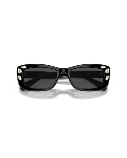 Swarovski Black Sk6008 Sunglasses