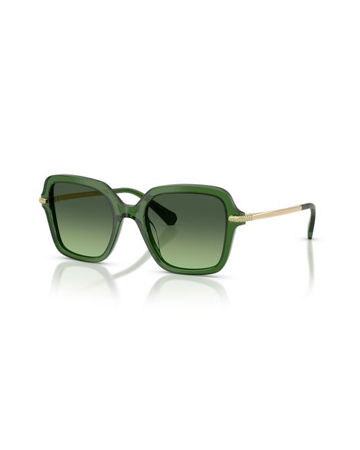 Swarovski Green Sunglass Sk6040