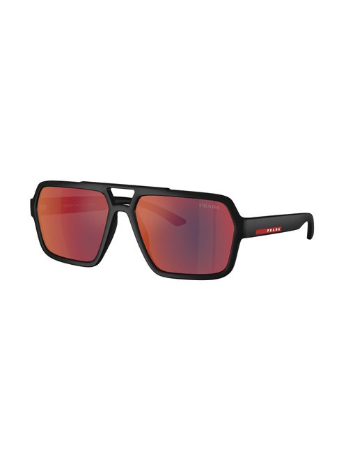 Homme Sunglass Ps A06S Prada Linea Rossa pour homme en coloris Black