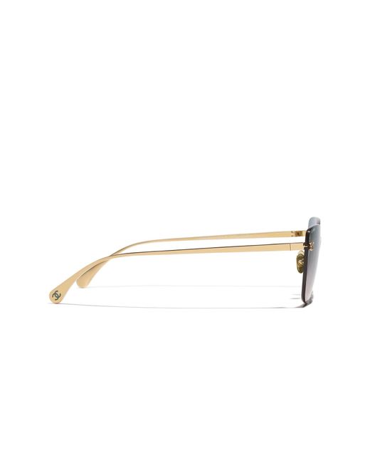 Chanel Black Sunglass Cat Eye Sunglasses Ch4286t