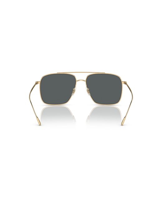 Oliver Peoples Black Sunglass Ov1320st Dresner