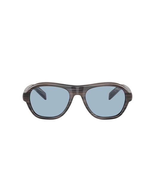 Prada Black Sunglass Pr D14s for men