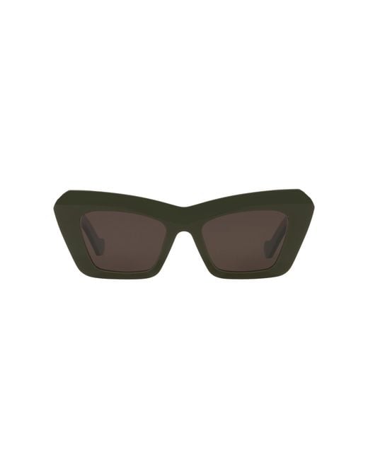 Loewe Black Sunglass Anagram Lw40036i
