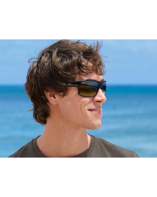 Maui Jim Black Sunglass Southern Cross for men