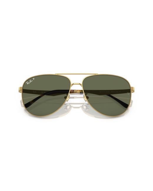 Ray-Ban Rb3712d Sunglasses Frame Green Lenses Polarized