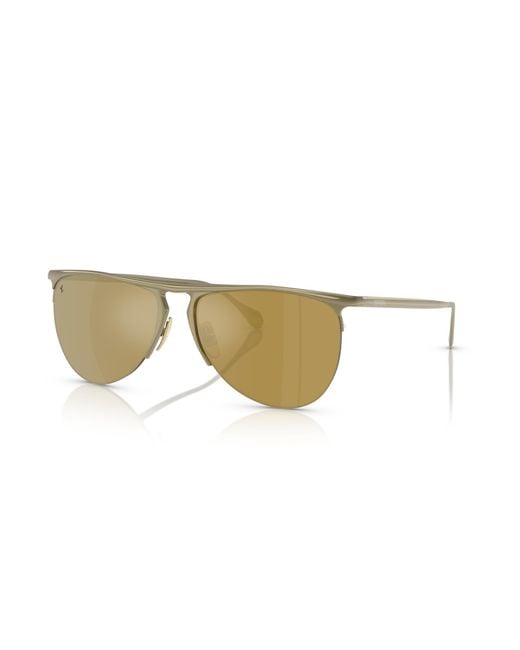Ferrari Black Sunglass Fh1016