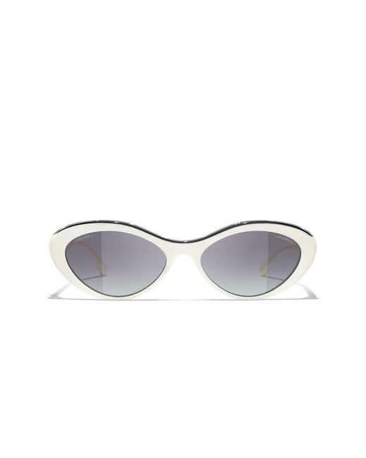 Chanel Black Sunglass Ch5416 Oval Sunglasses Ch5416