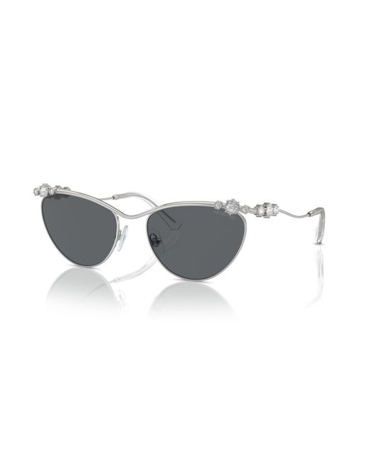 Swarovski Black Sunglass Sk7017