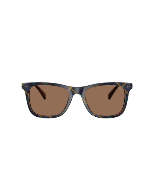Polo Ralph Lauren Black Sunglass Ph4220u for men