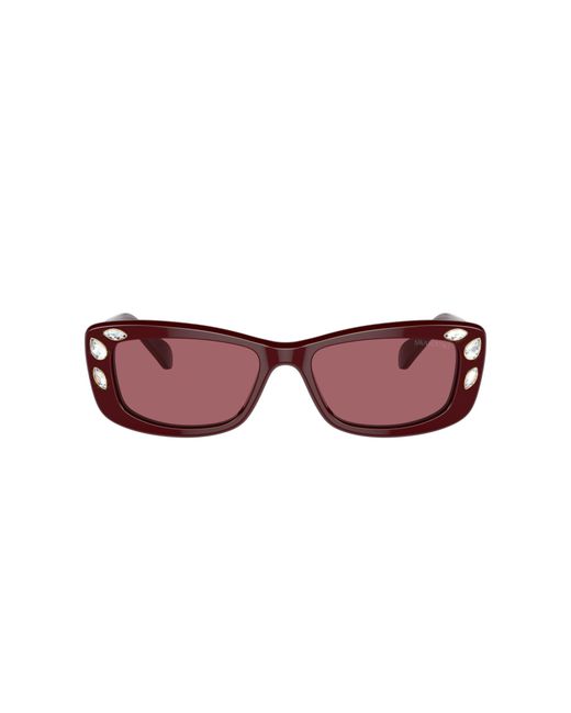 Swarovski Multicolor Sk6008 Square Sunglasses