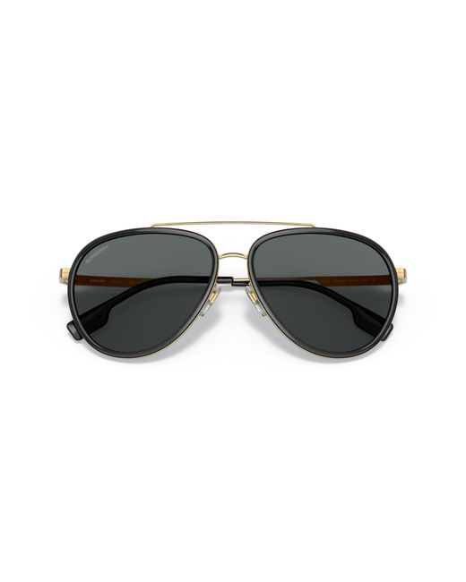 Burberry Black Sunglass Be3125 Oliver for men