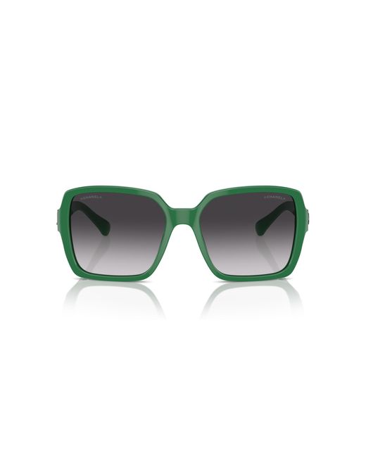 Chanel Black Sunglass Square Sunglasses Ch5408a