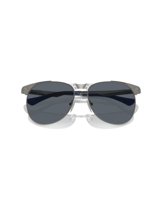 Persol Black Sunglass 649 Iron