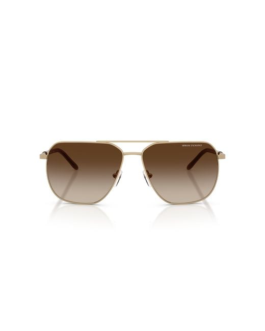 ARMANI EXCHANGE Black Sunglasses Ax2057S for men