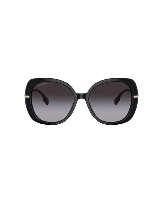 Burberry Black Be4374 Eugenie Square-frame Acetate Sunglasses