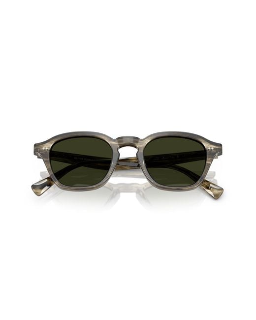 Oliver Peoples Black Sunglass Ov5580su Eyles